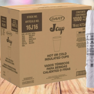 713E Vaso foam 16 oz DART 40/25 (52110) (16J16)